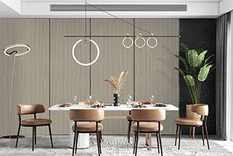 嘉兴轻奢风格-餐厅