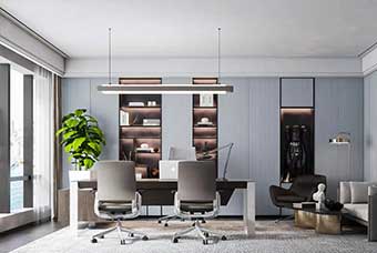 嘉兴轻奢风格-书房