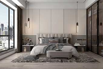 嘉兴现代风格-卧室