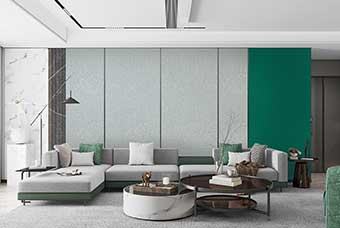 嘉兴轻奢风格-客厅