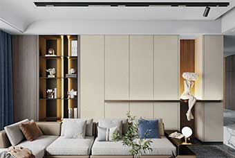 嘉兴北欧风格-客厅