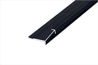 嘉兴航空纤维墙咔铝合金阳角线（哑黑氧化）