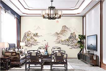 嘉兴森佰汇航空纤维墙咔（巴山蜀水）