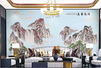 嘉兴森佰汇航空纤维墙咔（鸿运当头）